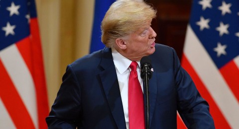 "THE FAKE NEWS MEDIA IS THE OPPOSITION PARTY. It is very bad for our Great Country....BUT WE ARE WINNING!" President Donald Trump wrote on Twitter Thursday. Photo: Yuri Kadobnov/AFP/Getty Images