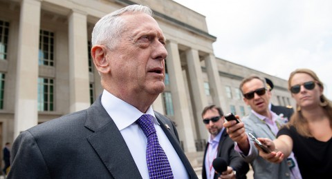 The Pentagon’s press operation had already restricted access to briefings, interviews and travel with Defense Secretary Jim Mattis, but several reporters said the situation is getting worse. Photo: Saul Loeb/AFP/Getty Images