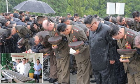 Kim Jong-un has vented his fury over North Korea's dismal health services, uneven roads and 'idle' officials - after attending the funeral of his late father's military chief.  Photo: AFP/Getty Images