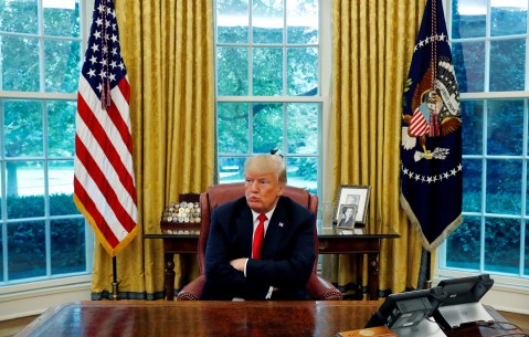 President Trump. Photo: Leah Millis / Reuters
