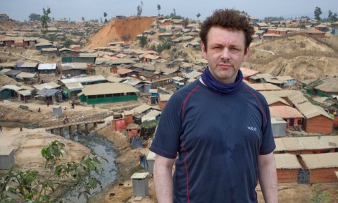  Michael Sheen: ‘I couldn’t stop thinking about the vulnerability of the refugees in the camp.’ Photo: Siegfried Modola/Unicef