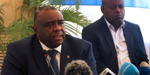 總統選舉中的強勁對手Jean-Pierre Bemba