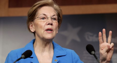 The bill released Tuesday would tackle several areas of influence peddling that Sen. Elizabeth Warren has long flagged as corrosive, such as the revolving door between industry and government. Photo: AP