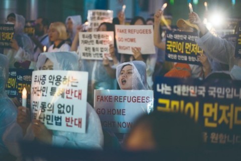 葉門難民不斷湧入濟州島 反對收留的韓國人批為「假難民」