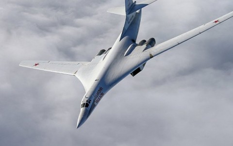 俄羅斯遠程轟炸機Tu-160