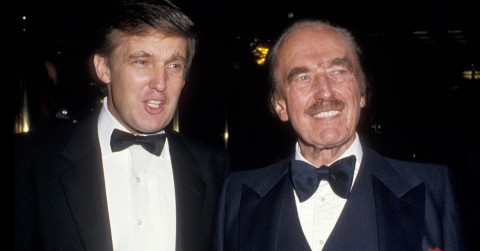 Donald Trump with his father Fred, in 1987. Photo: Ron Galella/WireImage, via Getty Images