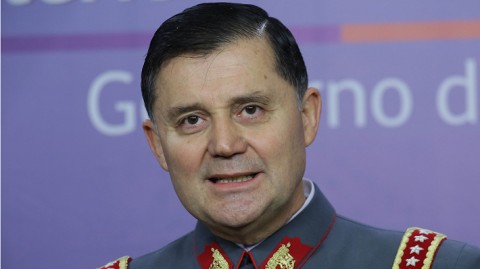 Chilean Army Commander in Chief Ricardo Martinez