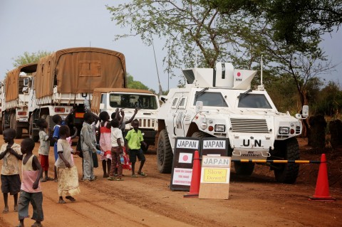 南スーダンへの自衛隊派遣、５カ月延長へ　政府が方針
