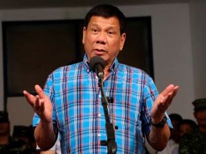 菲律賓杜特蒂稱，西方國家揚言國際刑事法院將對他起訴是「偽善」