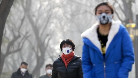 大霧重霾襲擊中國多地 天津機場能見度為0