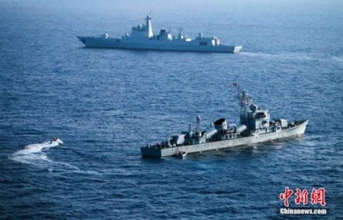 中国海軍、南シナ海で防空演習へ＝米空母の同海域航行に対抗か
