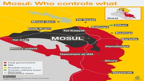 Troops advance on western Mosul as Mattis holds talks