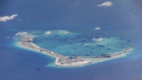 China building missile systems in South China Sea